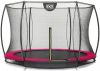 EXIT Toys Exit Silhouette Verlaagde Trampoline Met Veiligheidsnet Rond 305 Cm Roze online kopen