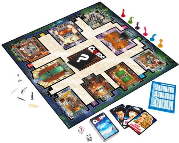 Hasbro Cluedo 40 x 26, 5 x 5 cm gezelschapsspel online kopen