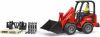 Bruder ® Speelgoed shovel Compact lader 2630 met figuur en accessoires, 1 16, rood Made in Germany online kopen