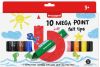 Bruynzeel Kids viltstiften Mega Point, blister van 10 geassorteerde kleuren online kopen