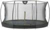 EXIT Toys Exit Silhouette Ground Ingegraven Trampoline Met Veiligheidsnet 366 Cm Zwart online kopen