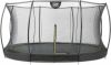 EXIT Toys Exit Silhouette Ground Ingegraven Trampoline Met Veiligheidsnet 427 Cm Zwart online kopen