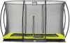 EXIT Toys Exit Silhouette Verlaagde Trampoline Met Veiligheidsnet Rechthoekig 214 X 305 Cm Limegroen online kopen