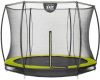 EXIT Toys Exit Silhouette Verlaagde Trampoline Met Veiligheidsnet Rond 244 Cm Limegroen online kopen