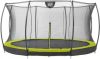 EXIT Toys Exit Silhouette Verlaagde Trampoline Met Veiligheidsnet Rond 366 Cm Lime online kopen