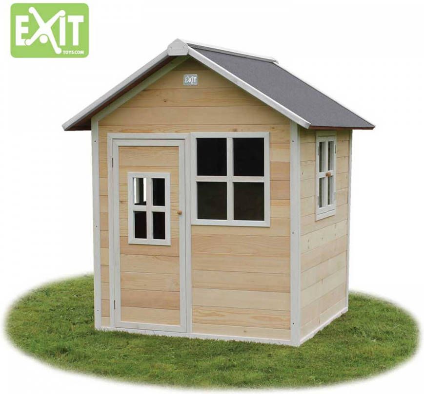EXIT TOYS EXIT Loft 100 houten speelhuis naturel online kopen