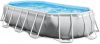 Intex Opzetzwembad Met Accessoires Prism Oval Frame 503 X 274 X 122 Cm Grijs online kopen