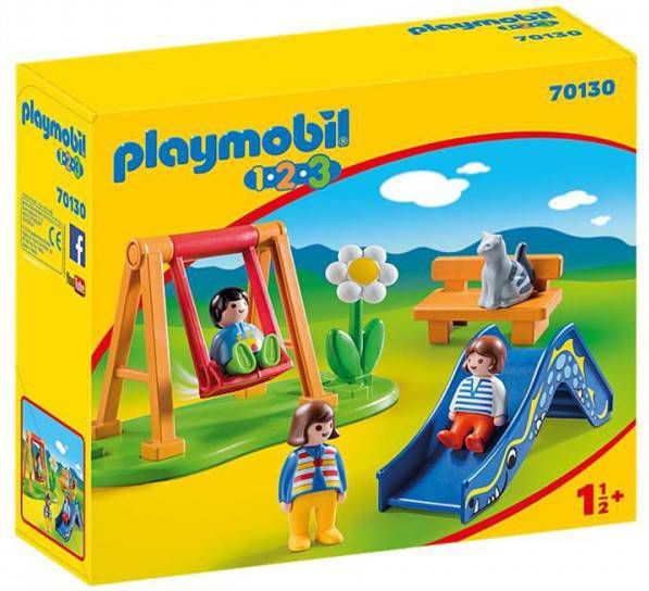 Playmobil &#xAE; 1.2.3 Speeltuintje 70130 Kleurrijk online kopen