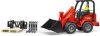 Bruder ® Speelgoed shovel Compact lader 2630 met figuur en accessoires, 1 16, rood Made in Germany online kopen