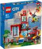 Lego 60320 City Brandweerkazerne Bouwset met Garage, Auto en Helikopter Speelgoed voor Kinderen van 6+, Reddingshelikopter online kopen