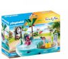 PLAYMOBIL &#xAE, Family Fun zwembad met watersproeier 70610 online kopen