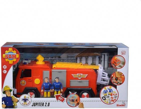 Simba Brandweerman Sam 109252615038 Reddingsvliegtuig, 3 jaar, 42 cm, met startfunctie, met