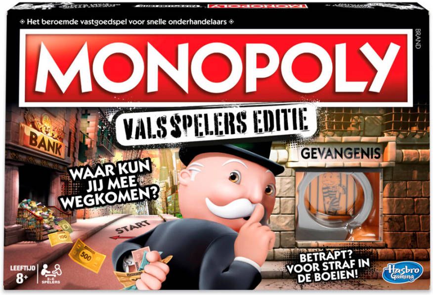 Hasbro Gaming Hasbro Monopoly Valsspelerseditie Bordspel online kopen
