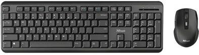 Trust Ody Wireless Keyboard and Mouse Set Toetsenbord Zwart online kopen
