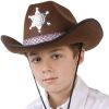 Feestbazaar Kinderhoed Butch Sheriff junior bruin online kopen