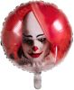 Feestbazaar Folieballon Horror Clown Halloween(45cm ) online kopen