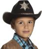 Feestbazaar Kinderhoed Butch Sheriff junior zwart online kopen