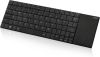 Rapoo E2710 Wireless Multimedia Touchpad Keyboard zwart online kopen