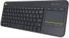 Logitech K400 Plus Wireless Touch(Qwerty)Toetsenbord Zwart online kopen