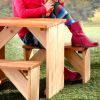AXI Zidzed Picknickset Voor Kinderen Picknick Set Van Hout In Bruin online kopen