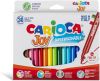 Merkloos Carioca Viltstift Superwashable Joy, 36 Stiften In Een Kartonnen Etui online kopen