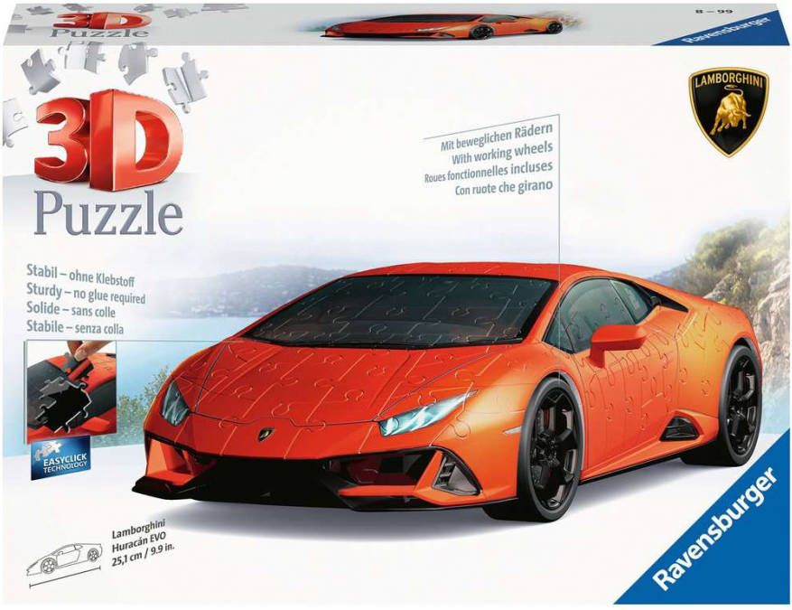 Ravensburger 3d puzzel 108 Stukjes Lamborghini Huracán Evo online kopen