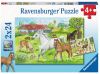 Ravensburger Puzzle 2x24 At the horse farm online kopen