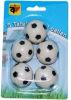 Angel Sports Tafelvoetbalballetjes Zwart/wit 5 Stuks online kopen