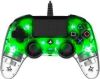 Nacon PlayStation 4 official wired compact LED controller groen online kopen