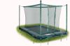 Avyna Pro Line 215x155 InGround trampoline met net Groen online kopen