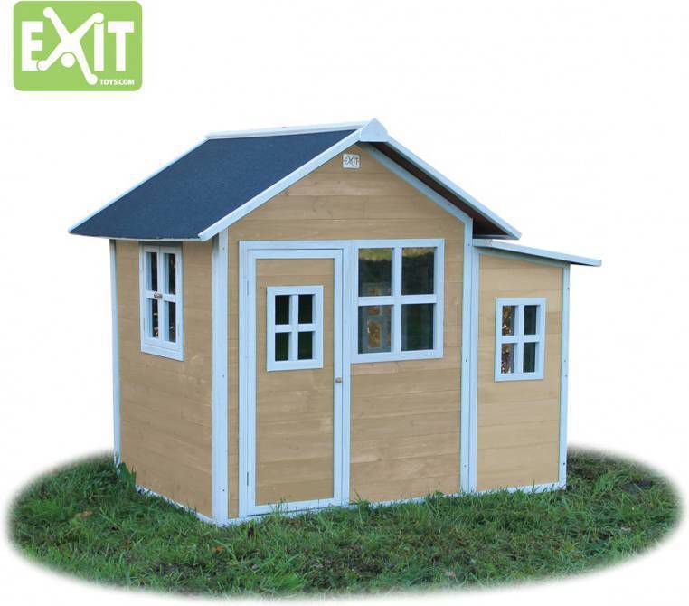 EXIT TOYS EXIT Loft 150 houten speelhuis naturel online kopen