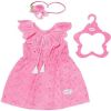 Baby Born Poppenkleding Trendy jurk in bloemdessin, 43 cm met kleerhanger online kopen
