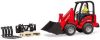 Bruder ® Speelgoed shovel Compact lader 2630 met figuur en accessoires, 1 16, rood Made in Germany online kopen