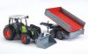 Bruder ® Speelgoed tractor Claas Nectis 267 F met voorlader en aanhanger met losse klep Made in Germany online kopen