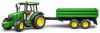 Bruder ® Speelgoed tractor John Deere 5115M met open laadbak met aanhanger, made in germany online kopen