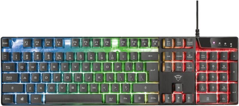 Trust GXT 838 Azor Gaming Combo Keyboard met Muis Toetsenbord Zwart online kopen