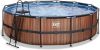 EXIT TOYS EXIT Frame Pool ø, 488x122cm(12v Sand filter) houtlook online kopen