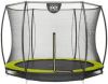 EXIT Toys Exit Silhouette Verlaagde Trampoline Met Veiligheidsnet Rond 244 Cm Limegroen online kopen