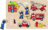 Goki Vormenpuzzel Brandweer Junior Hout 8 Stukjes online kopen