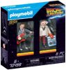 Playmobil Back to the Future DuoPack Marty McFly & Dr. Emmet Brow 70459 online kopen