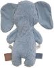 Snoozebaby knuffeldiertje Olly Elephant organic Fresh Blue knuffel 25 cm online kopen