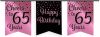 Paper Dreams Vlaggenlijn Hb 60 Jaar 6 Meter Karton Roze/zwart online kopen