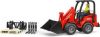Bruder ® Speelgoed shovel Compact lader 2630 met figuur en accessoires, 1 16, rood Made in Germany online kopen