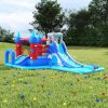 Happy Hop Waterspringkussen met glijbaan 590x390x225 cm PVC online kopen