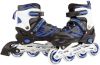 Massamarkt Inline Skates Blauw/zwart Abec7 Alu Frame Verstelbaar 34 online kopen