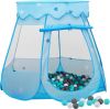 VidaXL Kinderspeeltent Met 250 Ballen 102x102x82 Cm Blauw online kopen