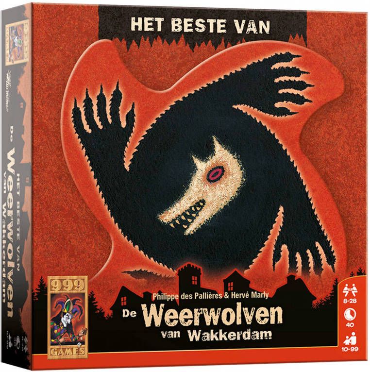 Weggelaten geweer Verwisselbaar 999 Games De Weerwolven van Wakkerdam: Het beste van kaartspel -  Eerstspeelgoed.nl