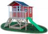EXIT Toys Exit Loft 550 Speelhuisje Op Poten Met Glijbaan Rood online kopen
