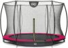 EXIT Toys Exit Silhouette Verlaagde Trampoline Met Veiligheidsnet Rond 305 Cm Roze online kopen