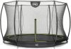 EXIT Toys Exit Silhouette Ground Ingegraven Trampoline Met Veiligheidsnet 305 Cm Zwart online kopen